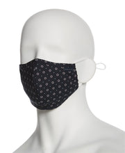 Reusable Poplin 3 Pack Rounded Fabric Face Masks Assorted Perry Ellis