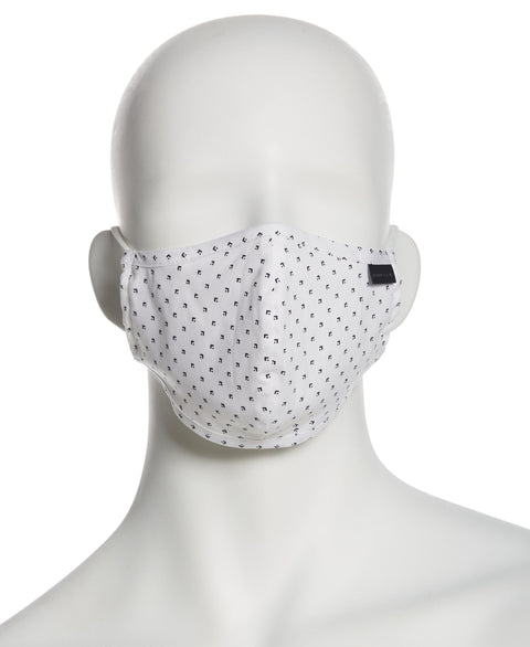 Reusable Poplin 3 Pack Rounded Fabric Face Masks Assorted Perry Ellis