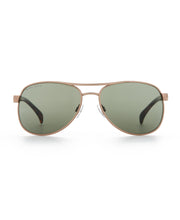 The James Pilot Sunglasses Rose Gold Perry Ellis