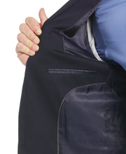 Big & Tall Water Resistant Tech Suit Jacket (Dark Sapphire) 