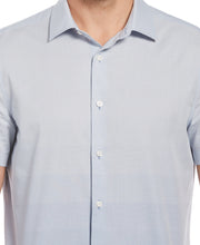 Big & Tall Engineered Stripe Stretch Shirt (Dutch Blue) 