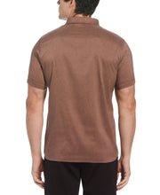 Total Stretch Big & Tall Heather Shirt (Bitter Chocolate) 