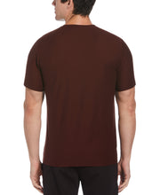 Big & Tall Color Block Tee (Bitter Chocolate) 